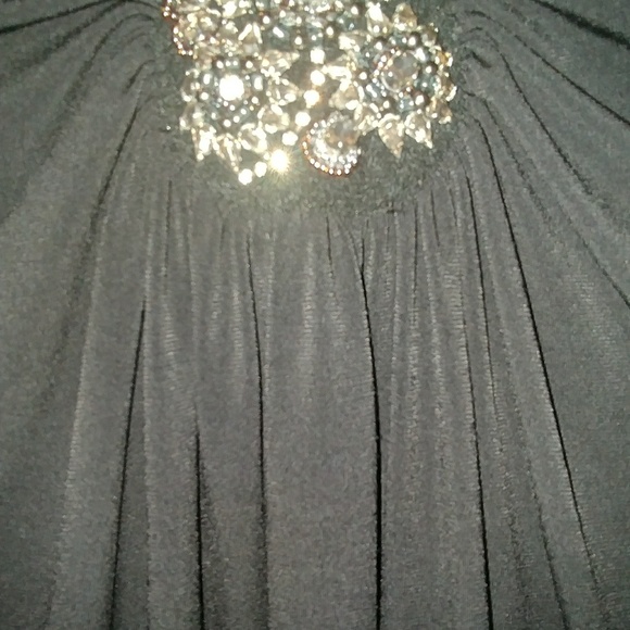 Evening sleeveless blouse. - Picture 3 of 4